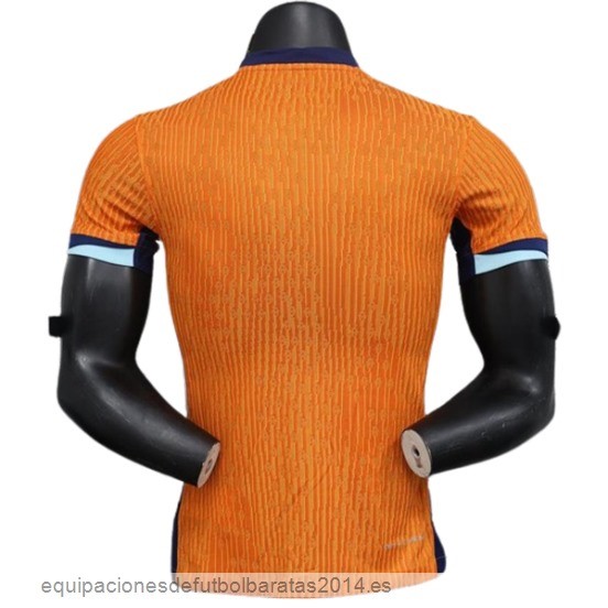 Nuevo 1ª Jugadores Camiseta Holanda 2024 Naranja Baratas
